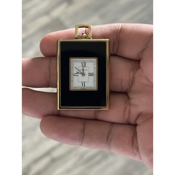 Vintage Tiffany & Co. Swiss Made Travel Clock - Picture 5 of 8